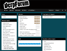 Tablet Screenshot of derpforum.nl